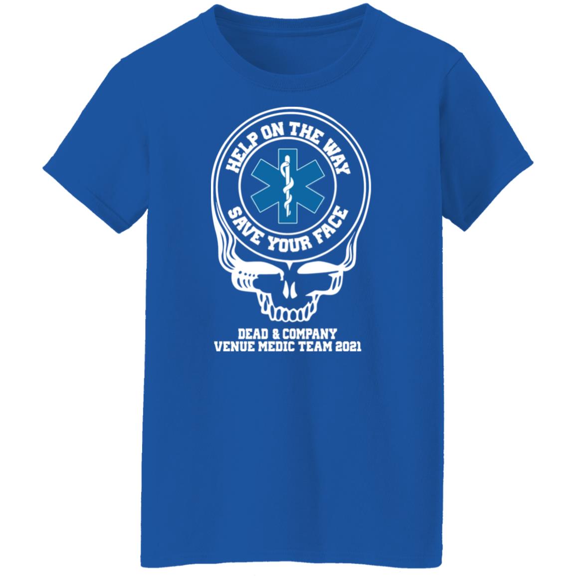 Dead & Company Venue Medic Team 2021 Help The Way Save Your Face Grateful Dead Shirt, Hoodie, Tank