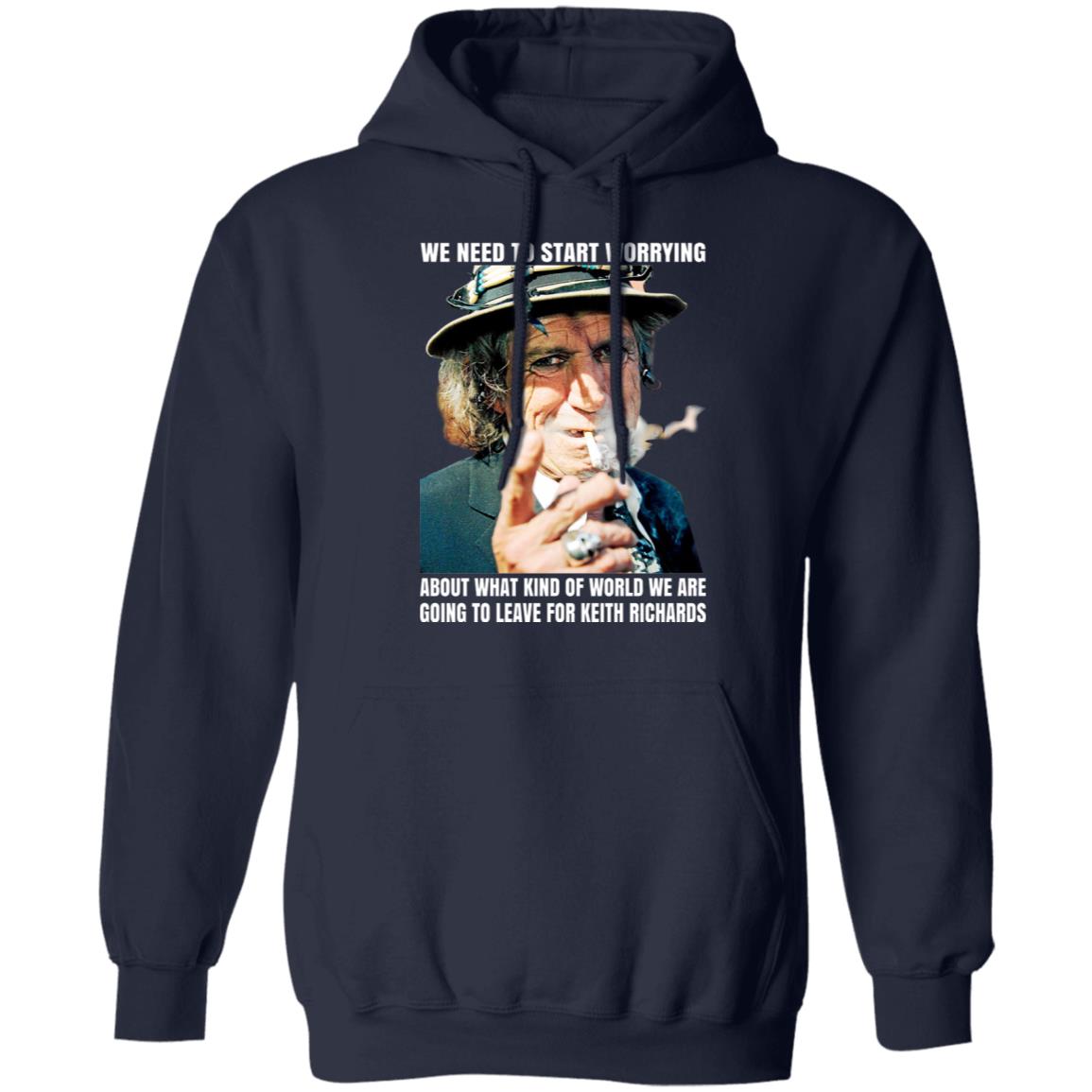We Need To Start Worrying About What Kind Of World We Are Going To Leave For Keith Richards The Rolling Stones Shirt, Hoodie, Tank