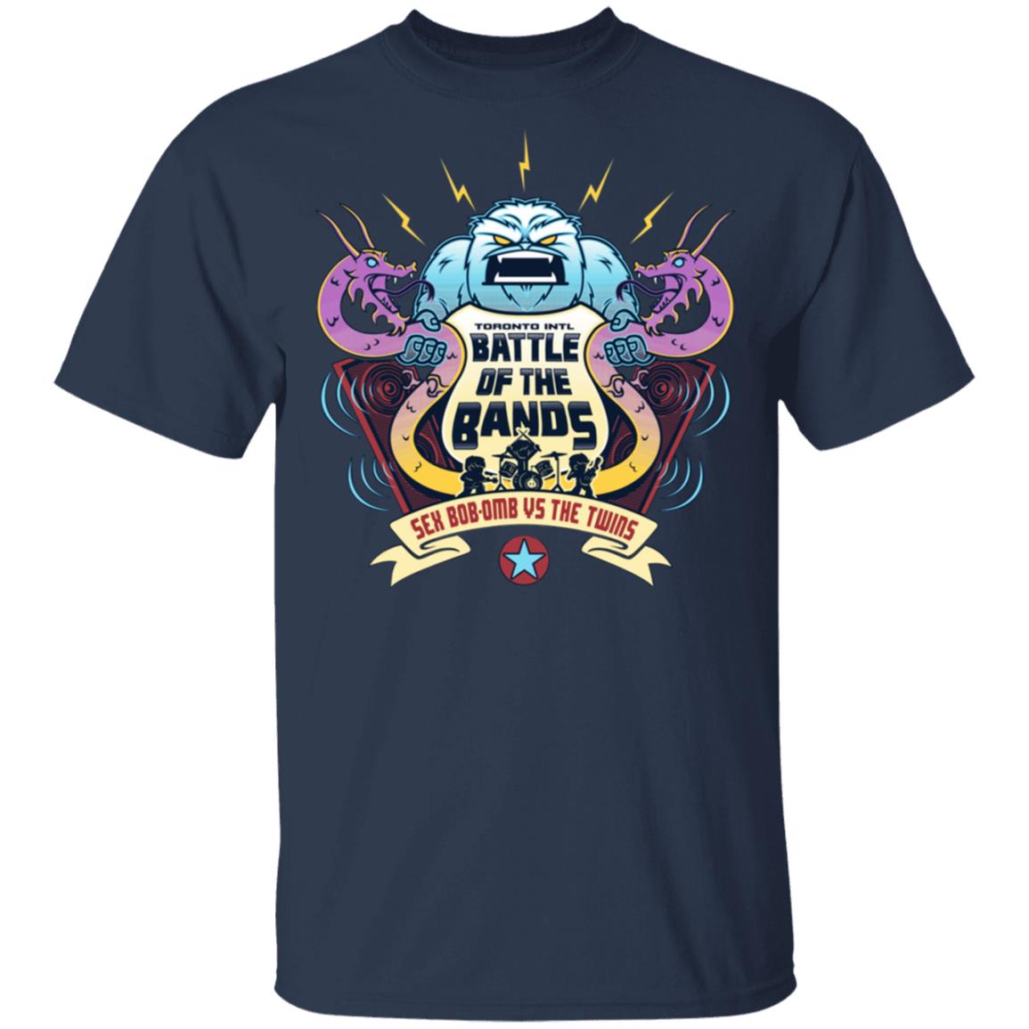 Battle Of The Bands Sex Bob-omb Vs The Twins Shirt, Hoodie, Tank