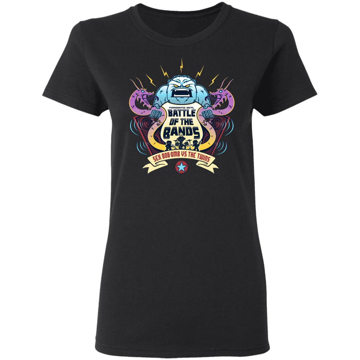 Battle Of The Bands Sex Bob-omb Vs The Twins Shirt, Hoodie, Tank
