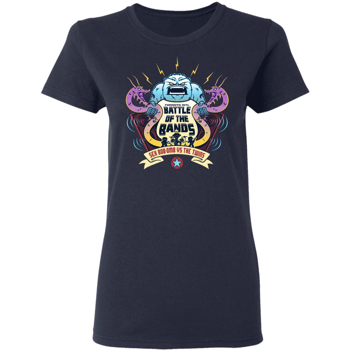 Battle Of The Bands Sex Bob-omb Vs The Twins Shirt, Hoodie, Tank