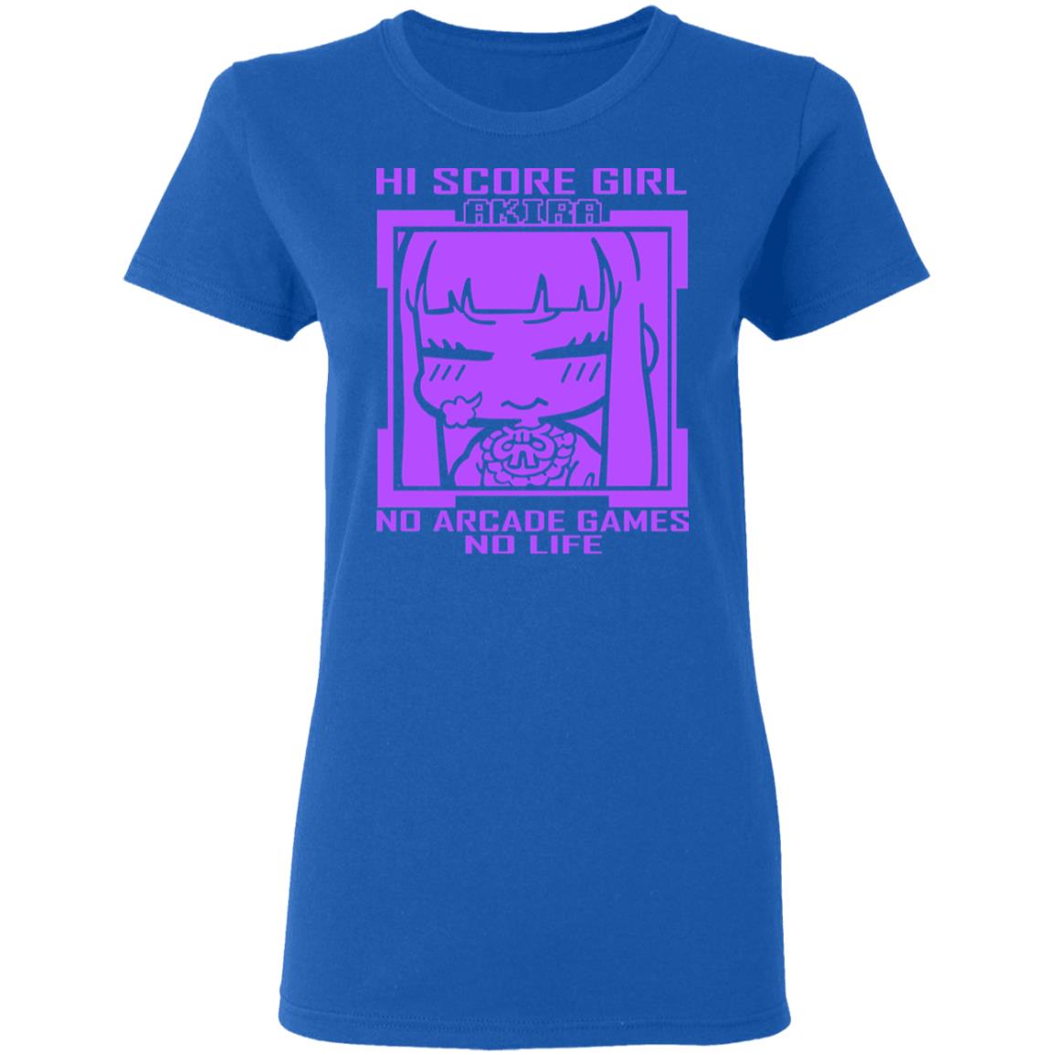 Hi Score Girl Oono Akira No Arcade Games No Life Shirt, Hoodie, Tank