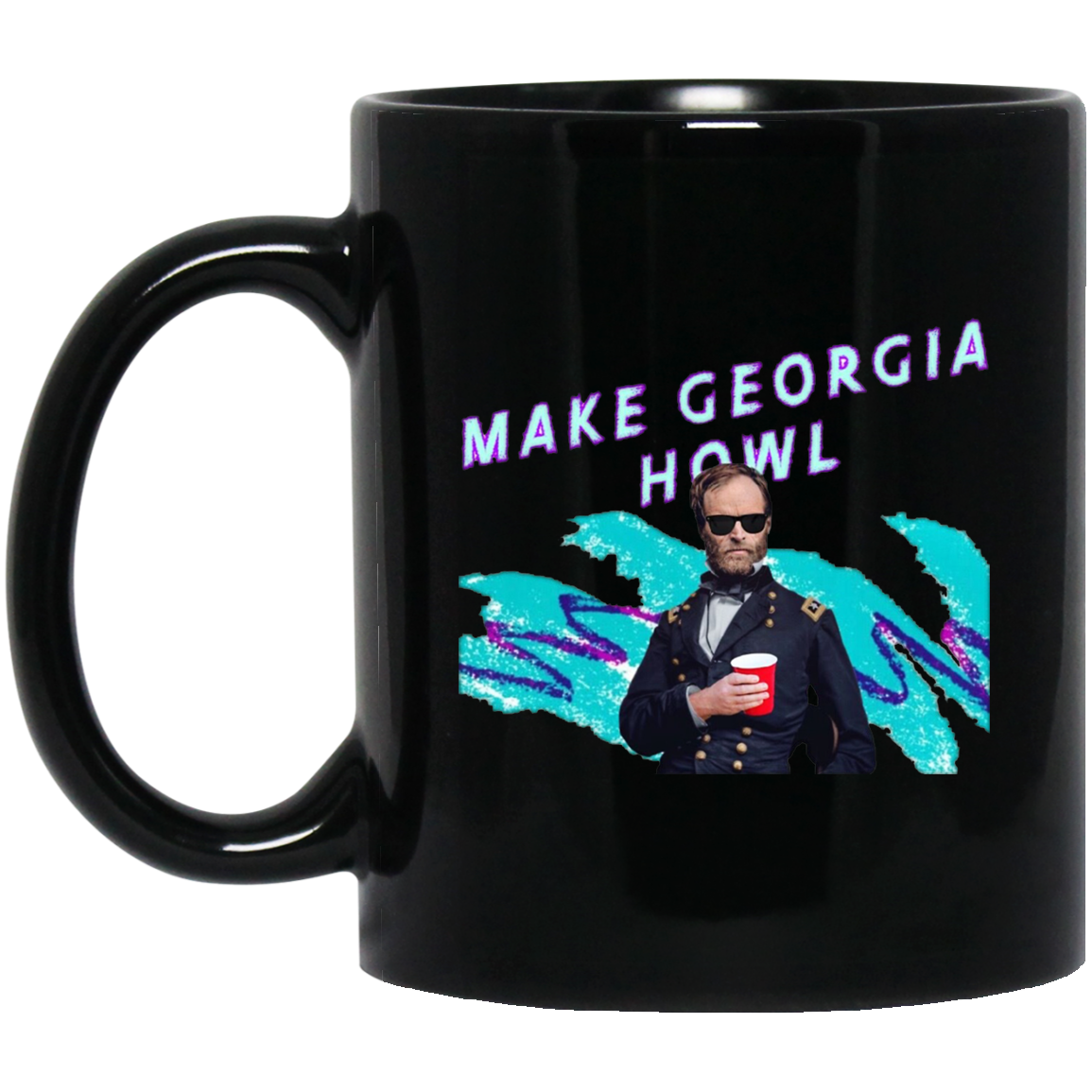 William Tecumseh Sherman Make Georgia Howl Mug