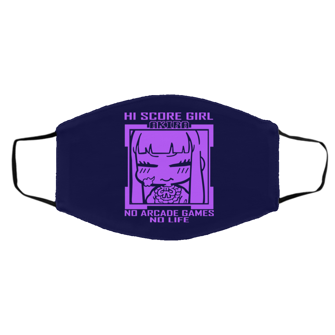 Hi Score Girl Oono Akira No Arcade Games No Life Face Mask