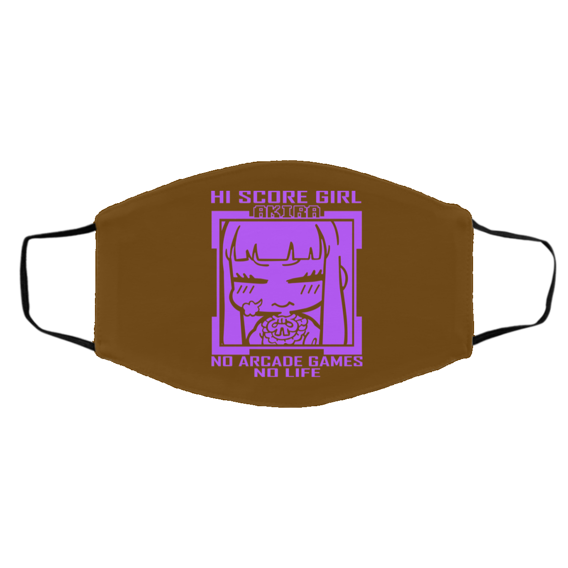 Hi Score Girl Oono Akira No Arcade Games No Life Face Mask