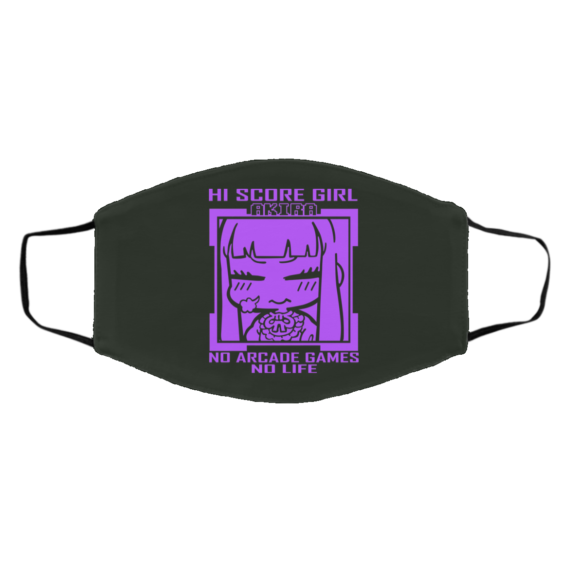 Hi Score Girl Oono Akira No Arcade Games No Life Face Mask