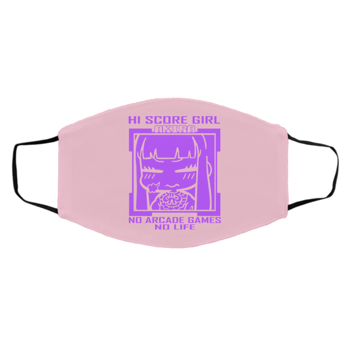 Hi Score Girl Oono Akira No Arcade Games No Life Face Mask