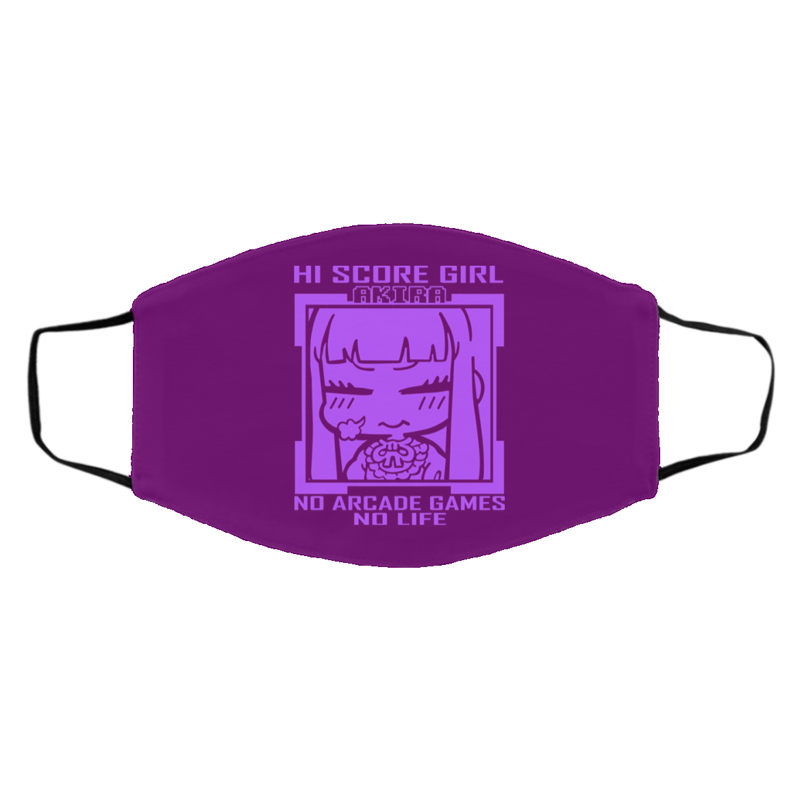 Hi Score Girl Oono Akira No Arcade Games No Life Face Mask