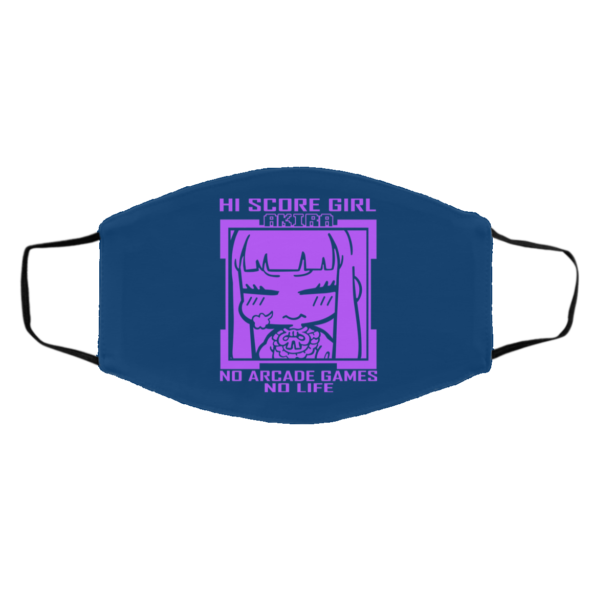 Hi Score Girl Oono Akira No Arcade Games No Life Face Mask