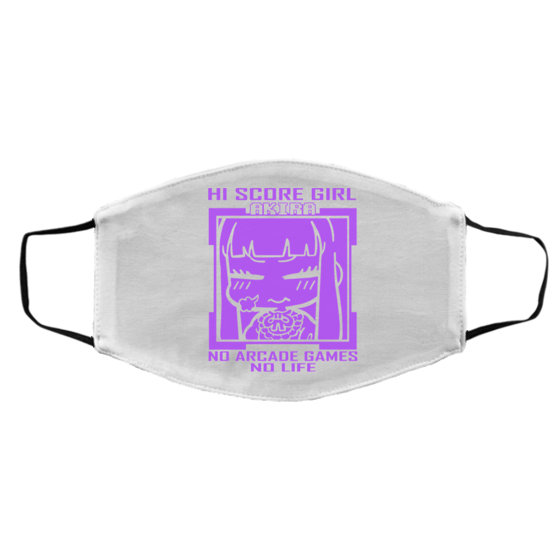Hi Score Girl Oono Akira No Arcade Games No Life Face Mask