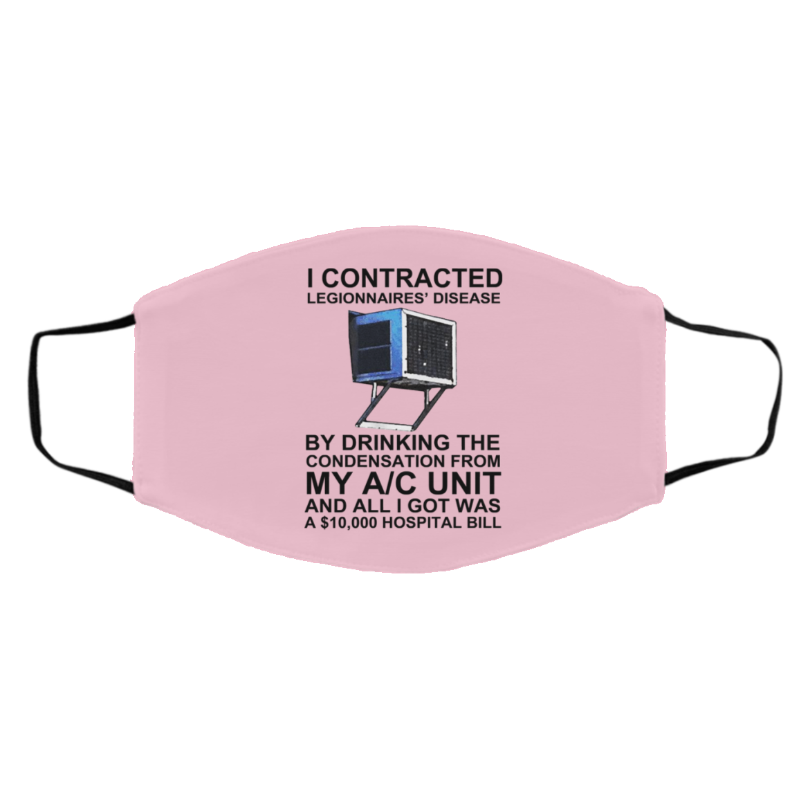 I Contracted Legionnaires’ Disease By Drinking The Condensation From My AC Unit Face Mask