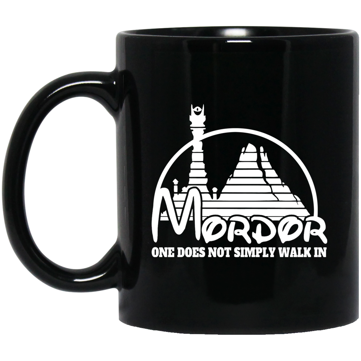 Mordor One Does Not Simply Walk In Mug