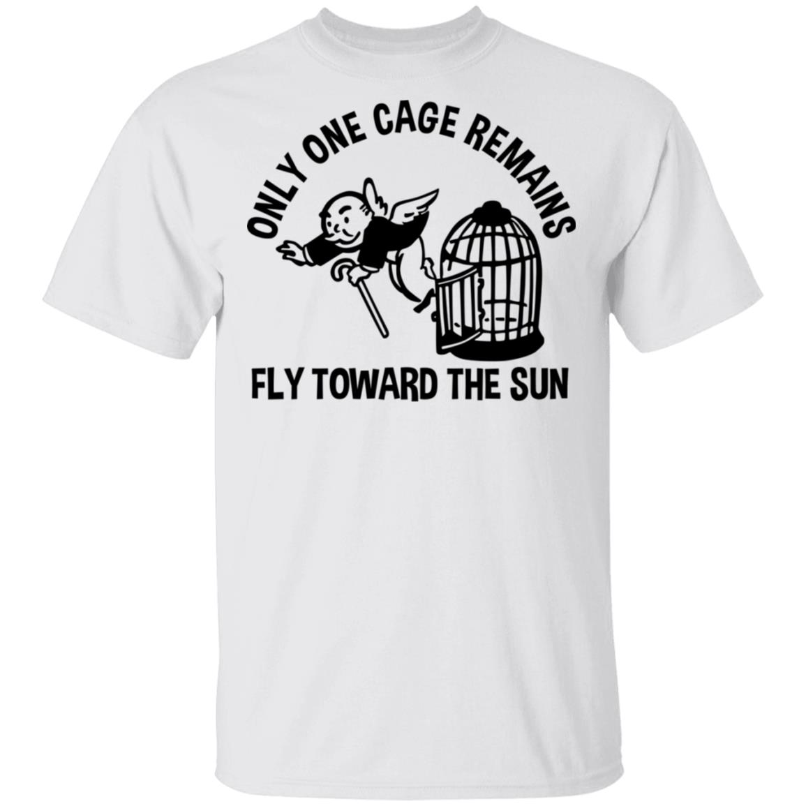 Only One Cage Remains Fly Toward The Sun Shirt, Hoodie, Tank