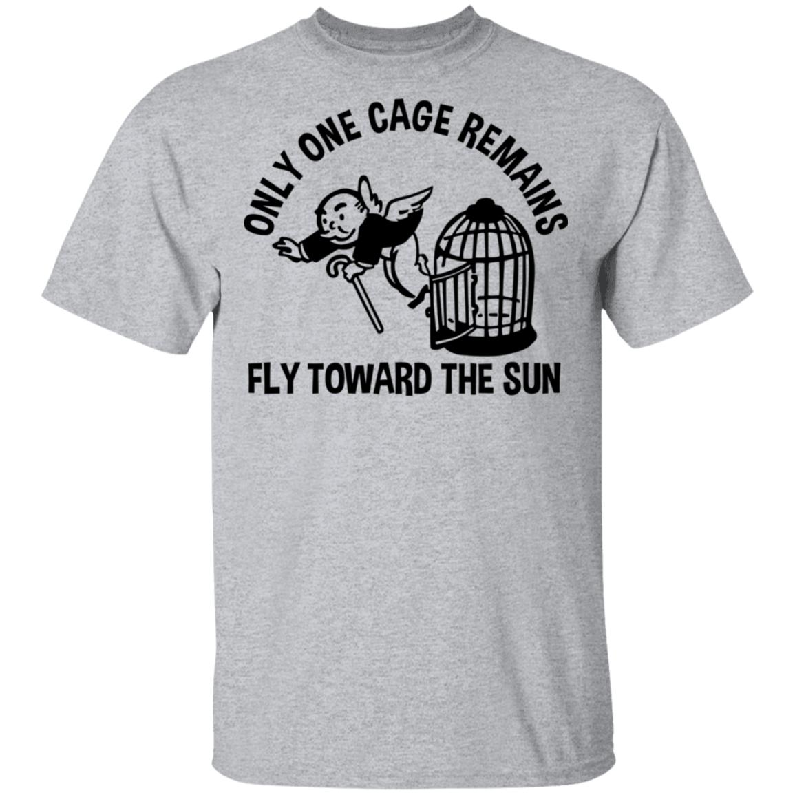 Only One Cage Remains Fly Toward The Sun Shirt, Hoodie, Tank