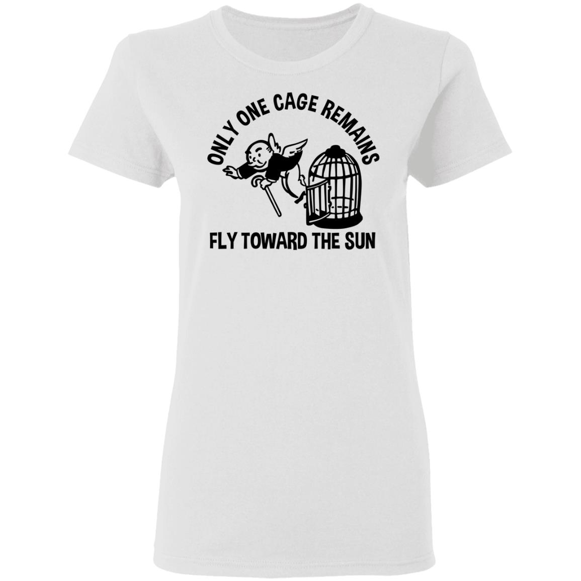 Only One Cage Remains Fly Toward The Sun Shirt, Hoodie, Tank