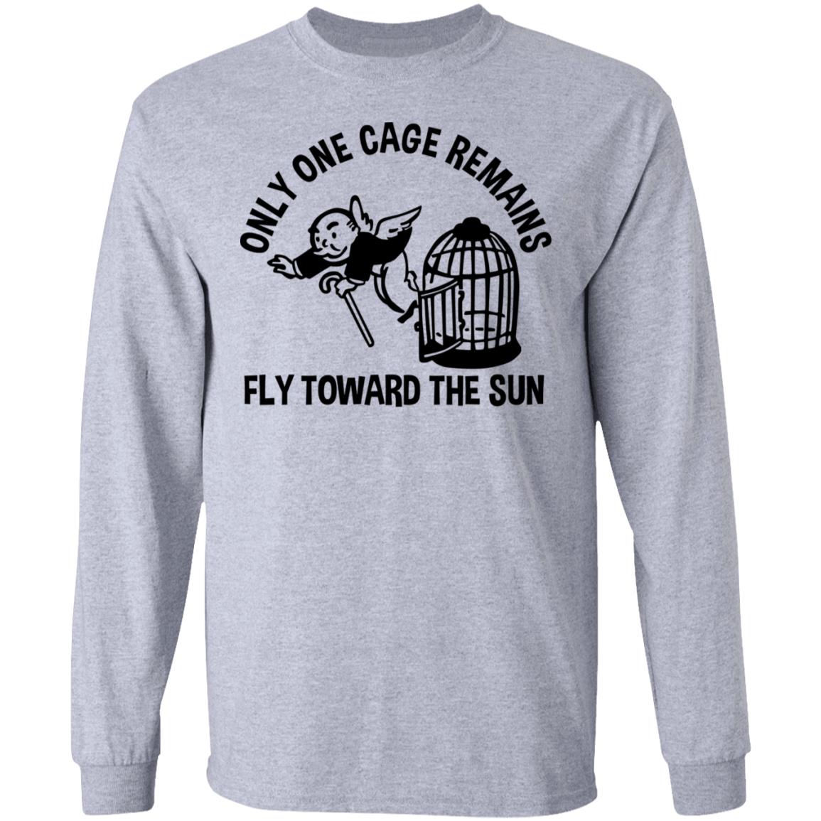 Only One Cage Remains Fly Toward The Sun Shirt, Hoodie, Tank