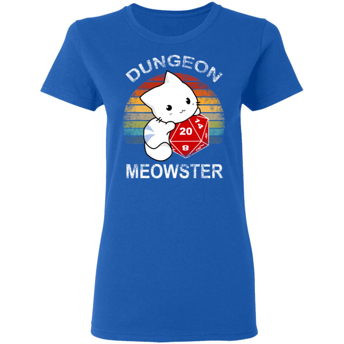 Dungeon Meowster Retro Vintage Funny Cat Shirt, Hoodie, Tank