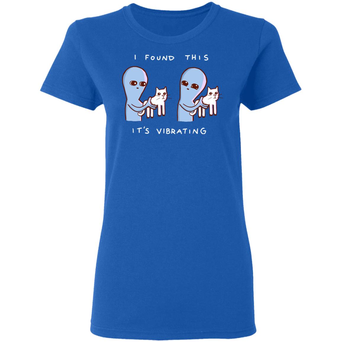 Strange Planet I Found This It’s Vibrating Shirt, Hoodie, Tank
