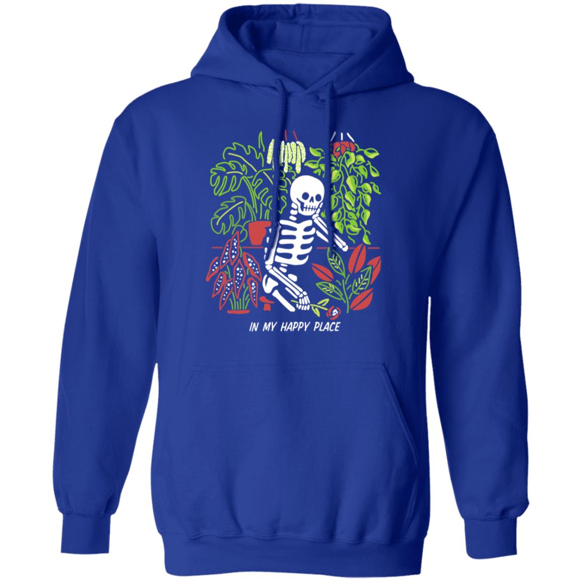 Skull Skeleton In My Happy Place Shirt, Hoodie, Tank