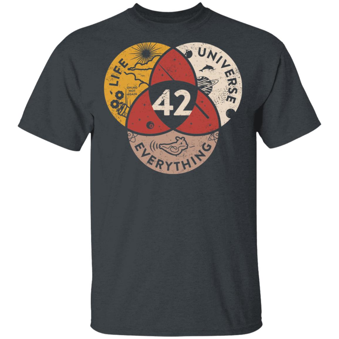 Science 42 Angel Number Life Universe Everything Number 42 Shirt, Hoodie, Tank