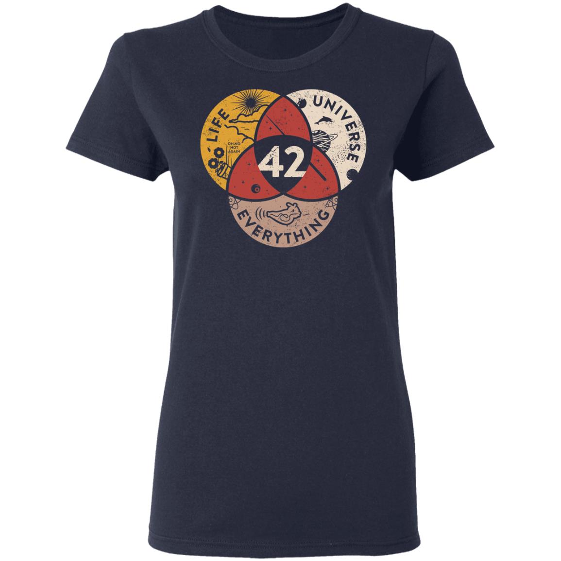 Science 42 Angel Number Life Universe Everything Number 42 Shirt, Hoodie, Tank