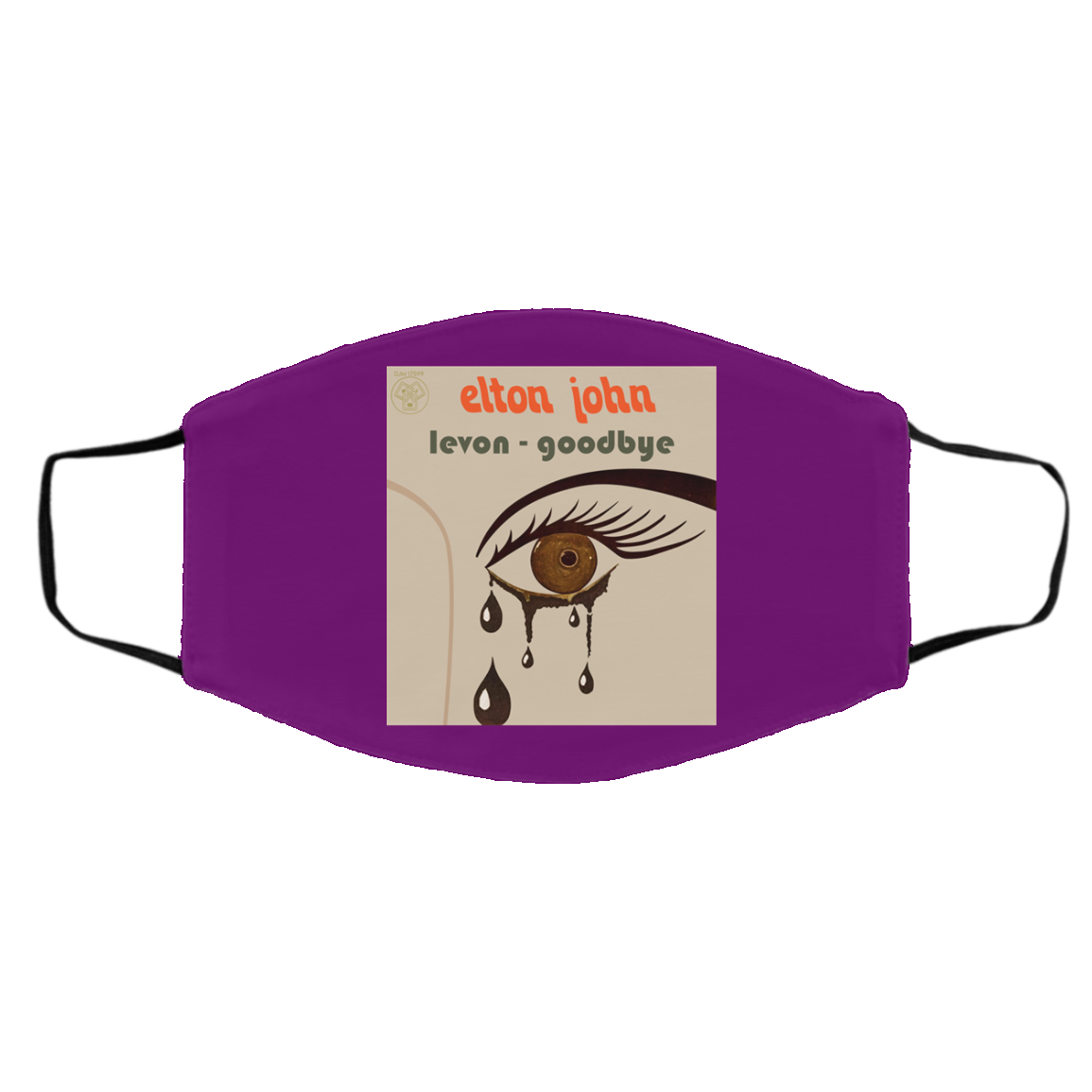 Elton John Levon Goodbye Face Mask