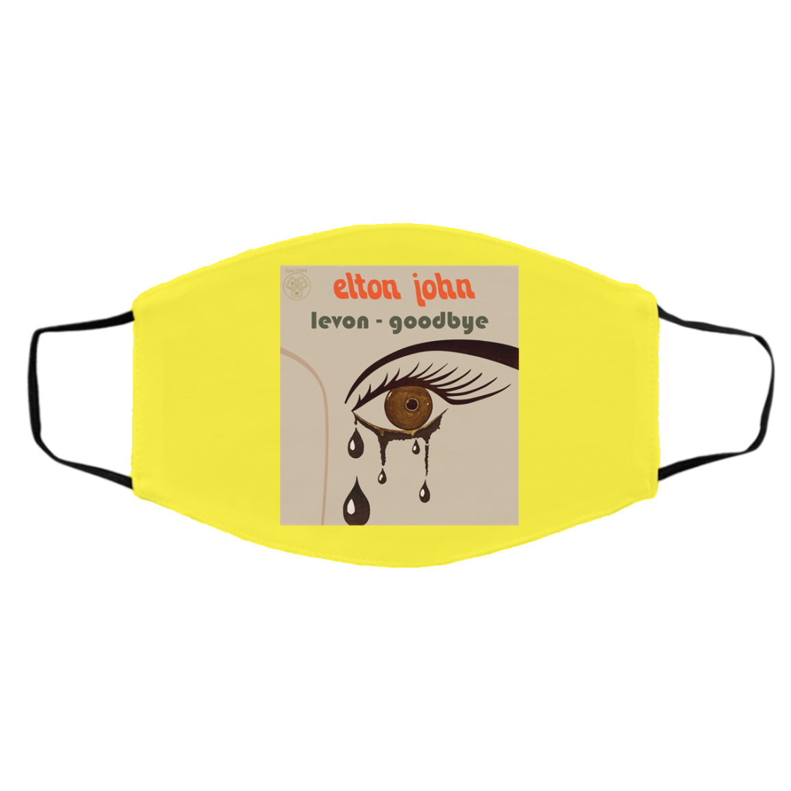 Elton John Levon Goodbye Face Mask