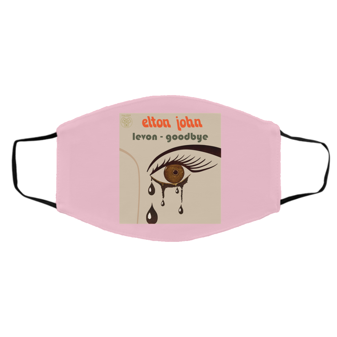 Elton John Levon Goodbye Face Mask
