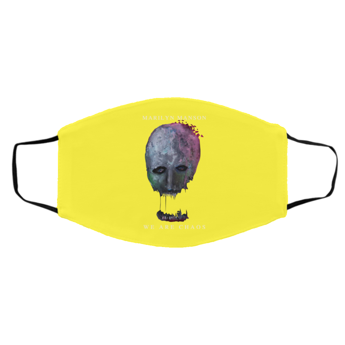 Marilyn Manson We Are Chaos Face Mask