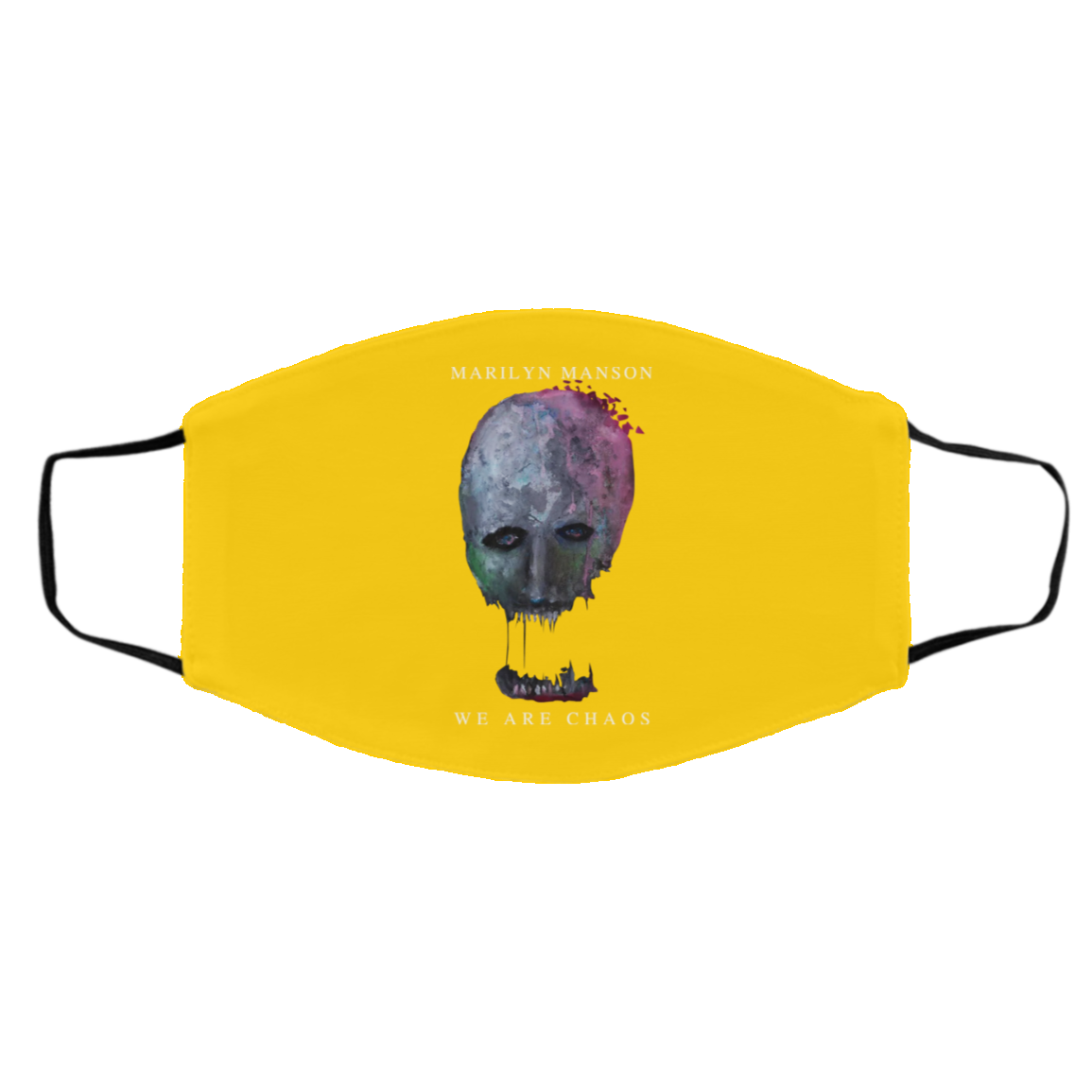 Marilyn Manson We Are Chaos Face Mask