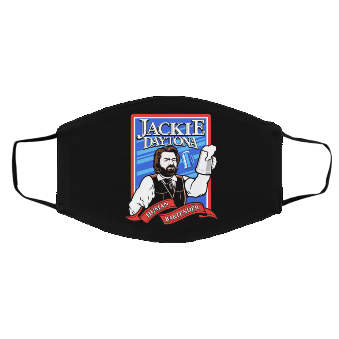 Jackie Daytona Regular Human Bartender Face Mask