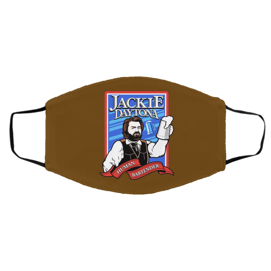Jackie Daytona Regular Human Bartender Face Mask