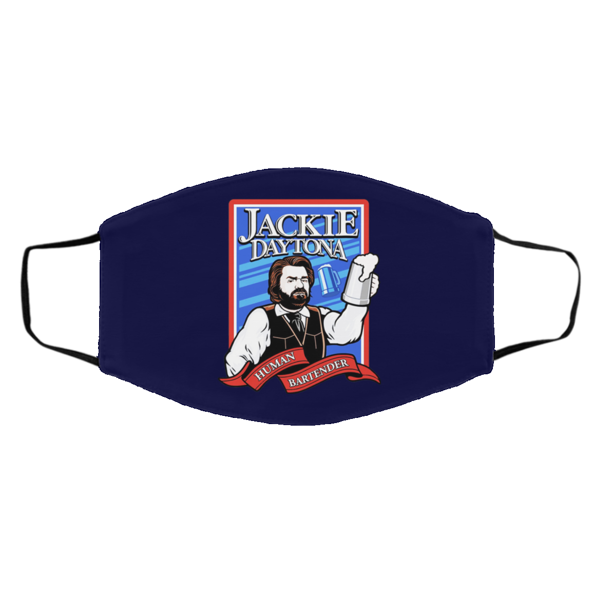 Jackie Daytona Regular Human Bartender Face Mask