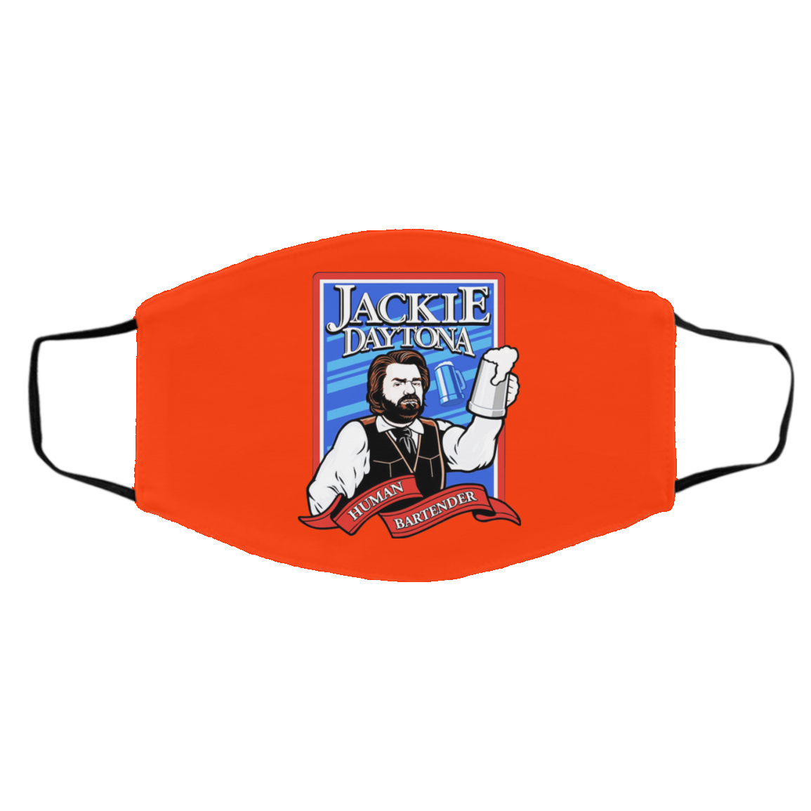 Jackie Daytona Regular Human Bartender Face Mask