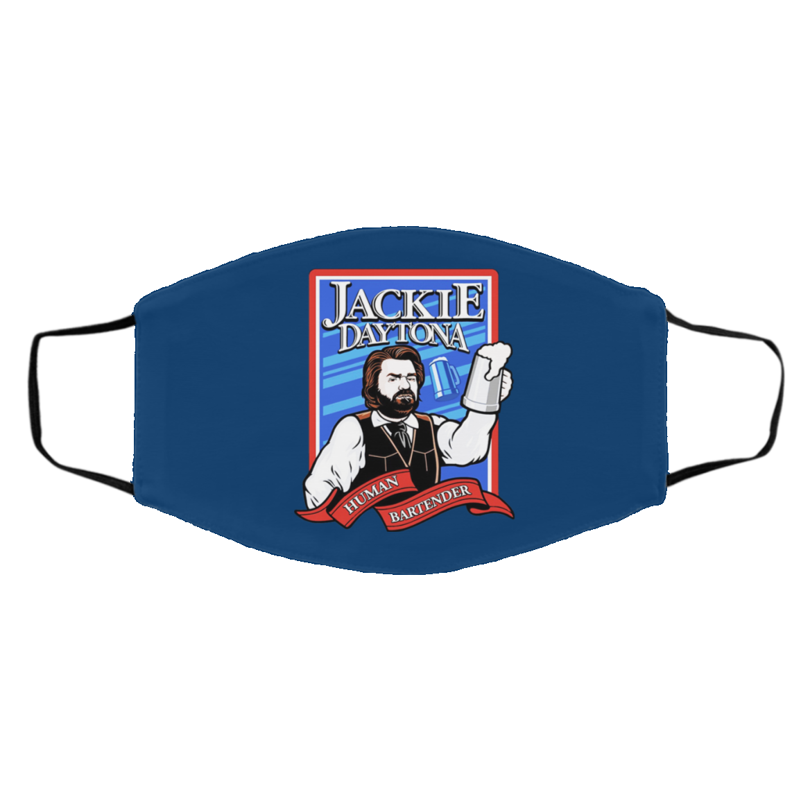 Jackie Daytona Regular Human Bartender Face Mask