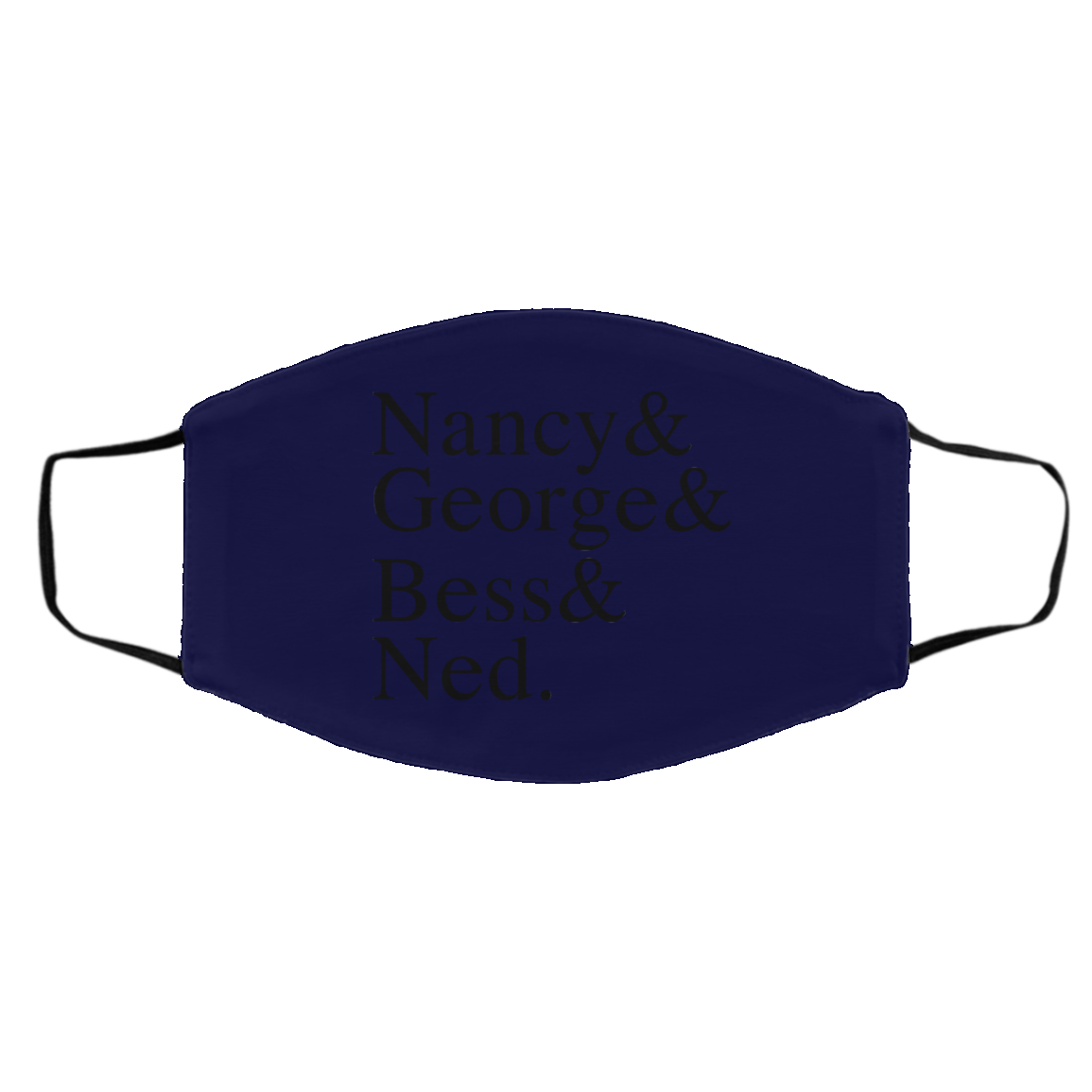 Nancy & George & Bess & Ned Face Mask