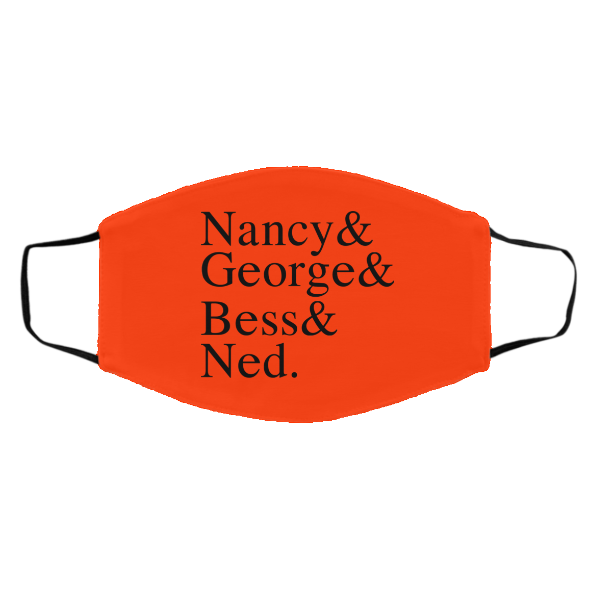 Nancy & George & Bess & Ned Face Mask