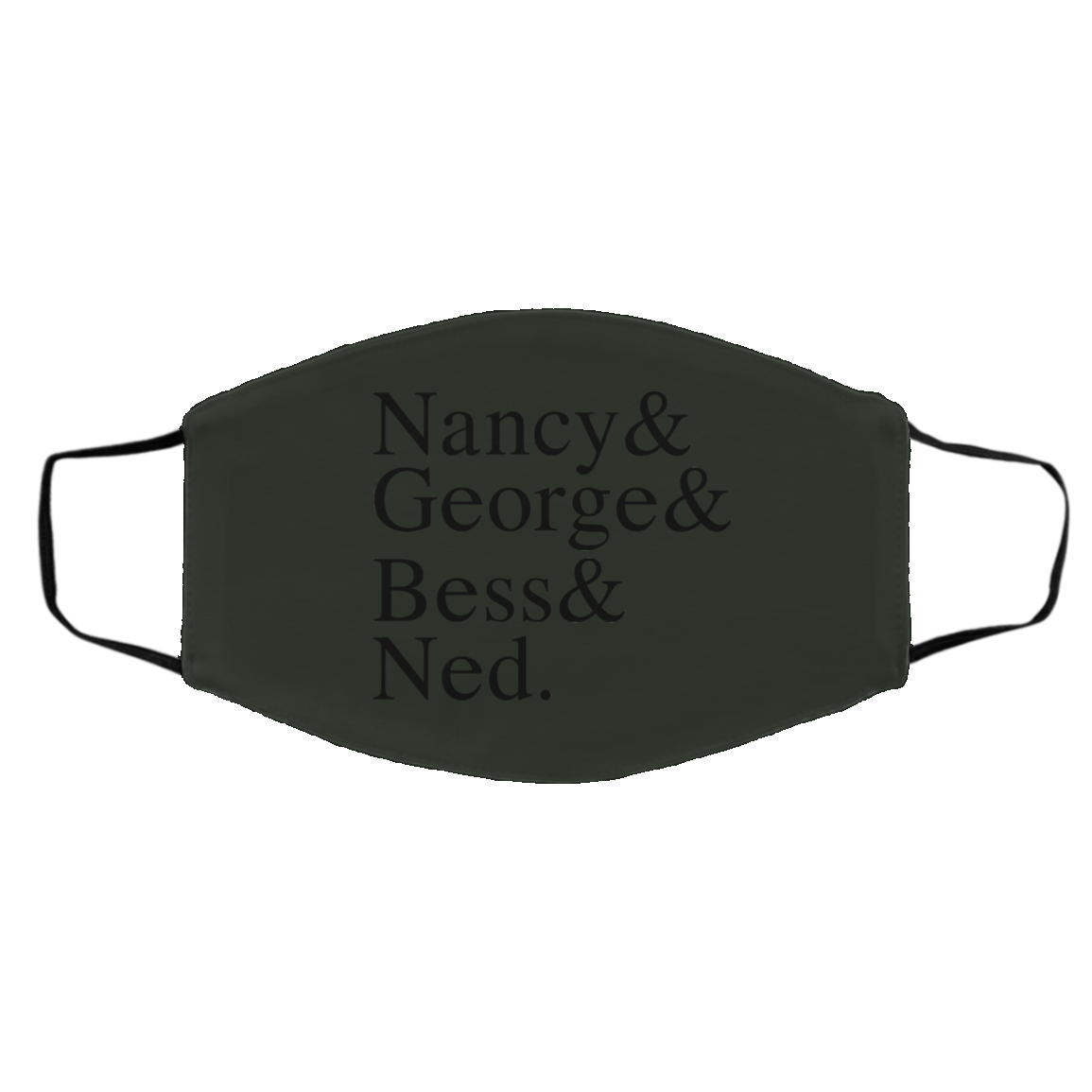 Nancy & George & Bess & Ned Face Mask