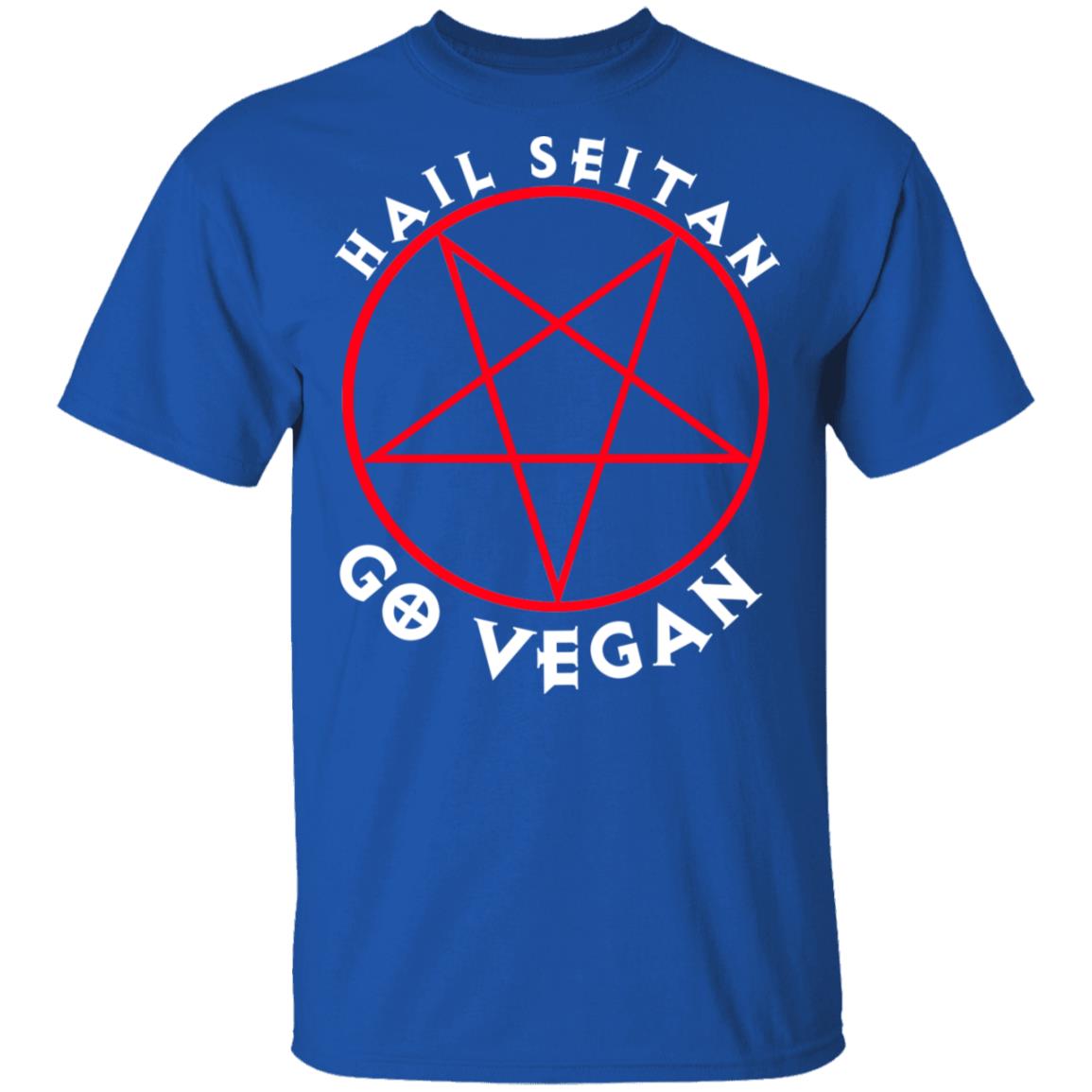 Hail Seitan Go Vegan Shirt, Hoodie, Tank