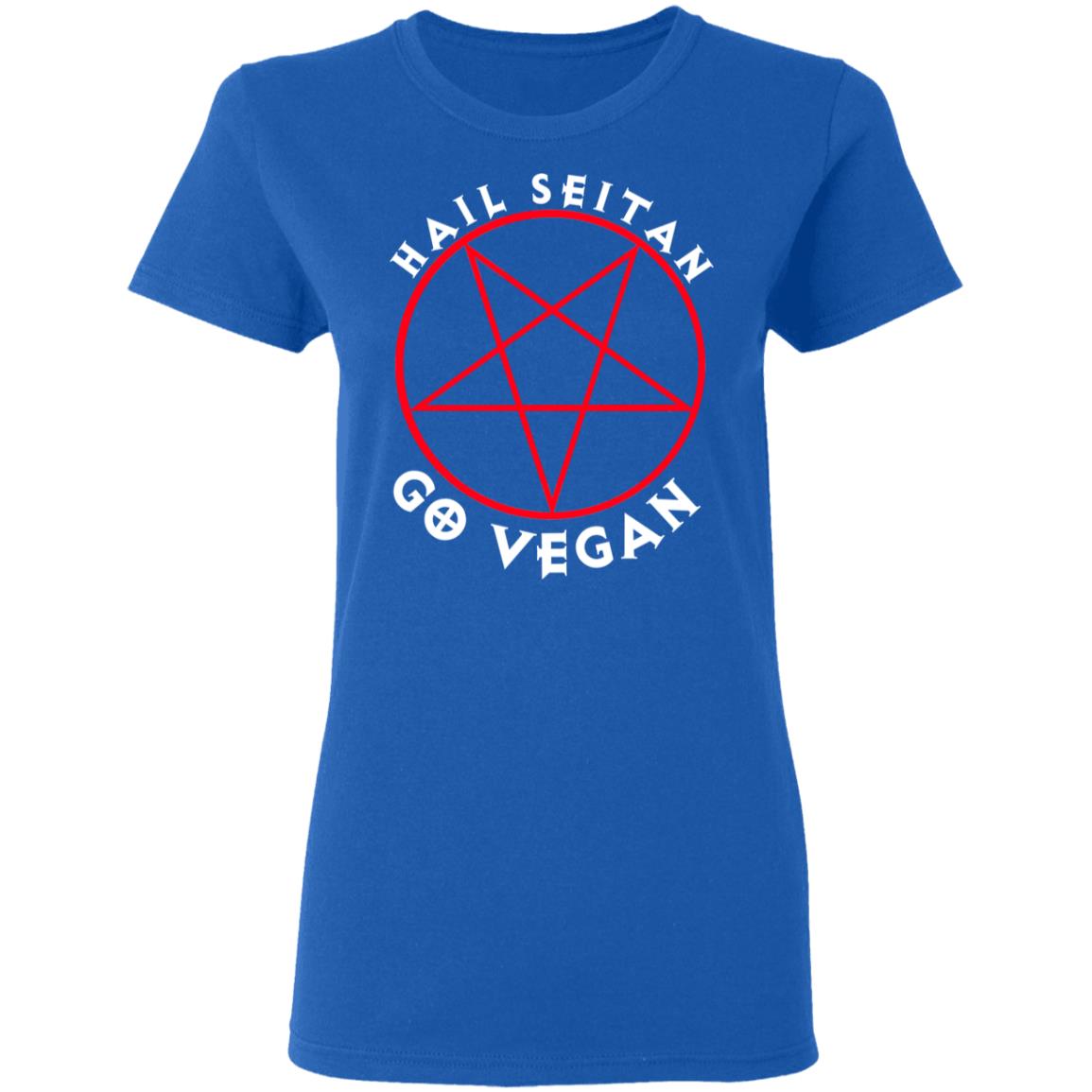 Hail Seitan Go Vegan Shirt, Hoodie, Tank