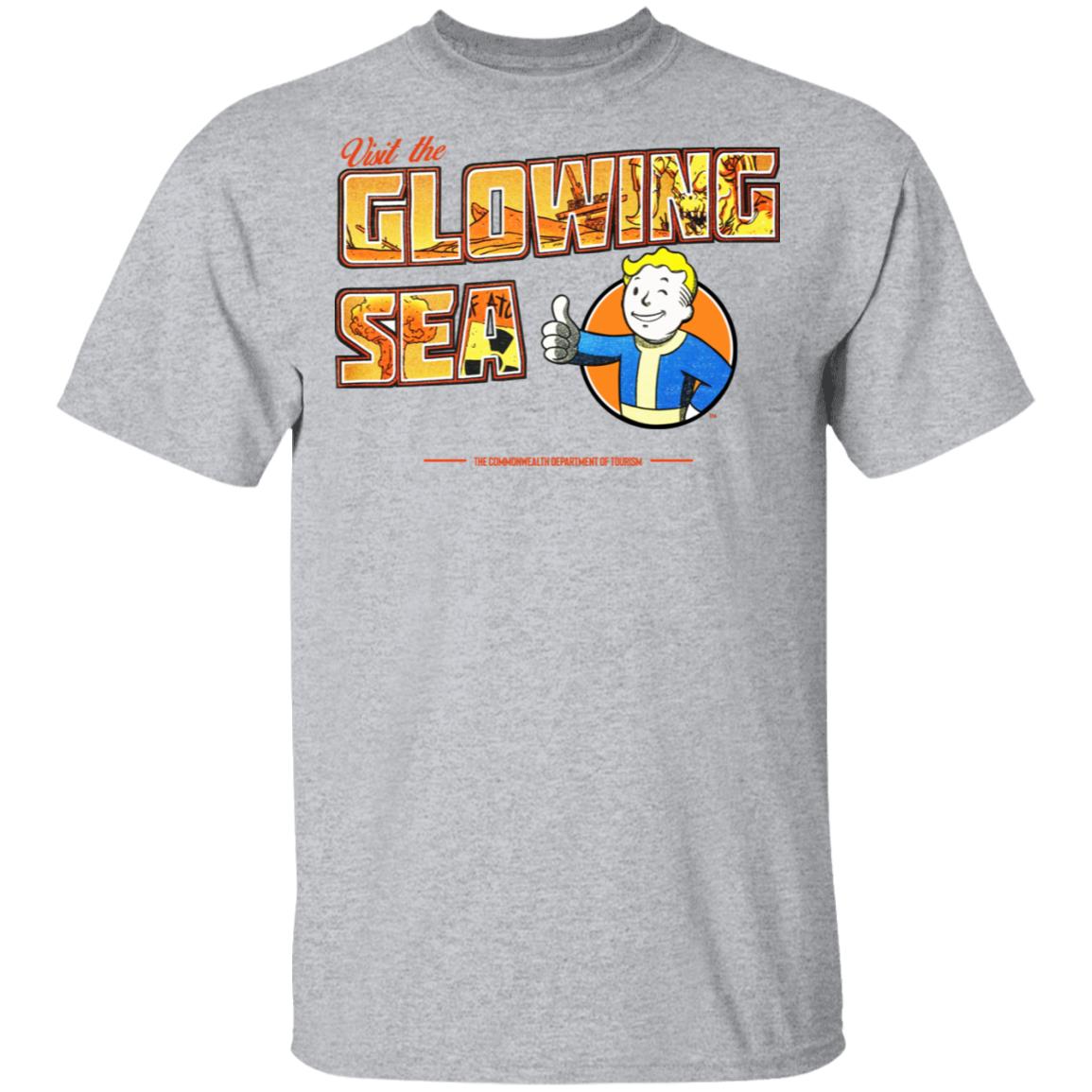 Visit The Glowing Sea The Commonwealth Department Of Tourism Shirt, Hoodie, Tank