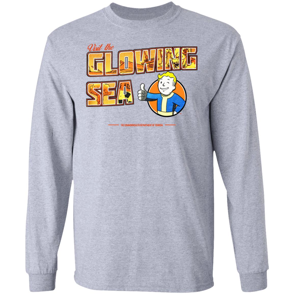 Visit The Glowing Sea The Commonwealth Department Of Tourism Shirt, Hoodie, Tank