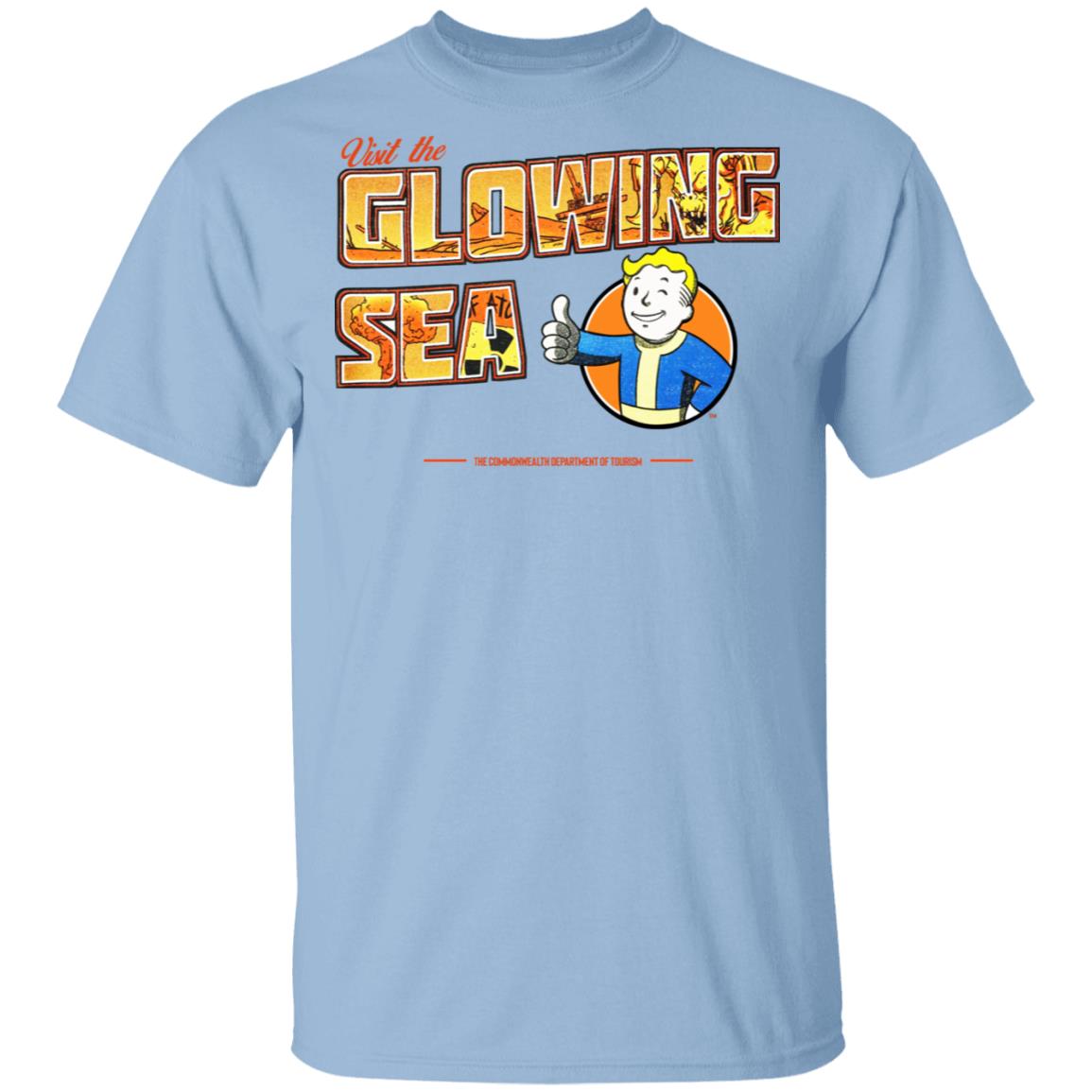 Visit The Glowing Sea The Commonwealth Department Of Tourism Shirt, Hoodie, Tank