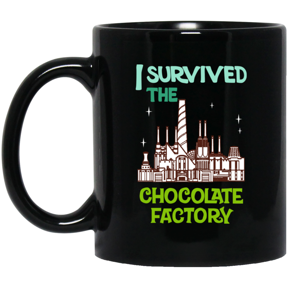 I Survived The Chocolate Factory Mug