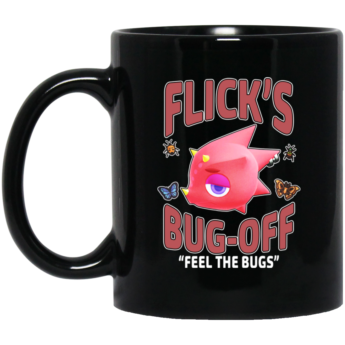 Animal Crossing Flick’s Bug-Off Feel The Bugs Mug