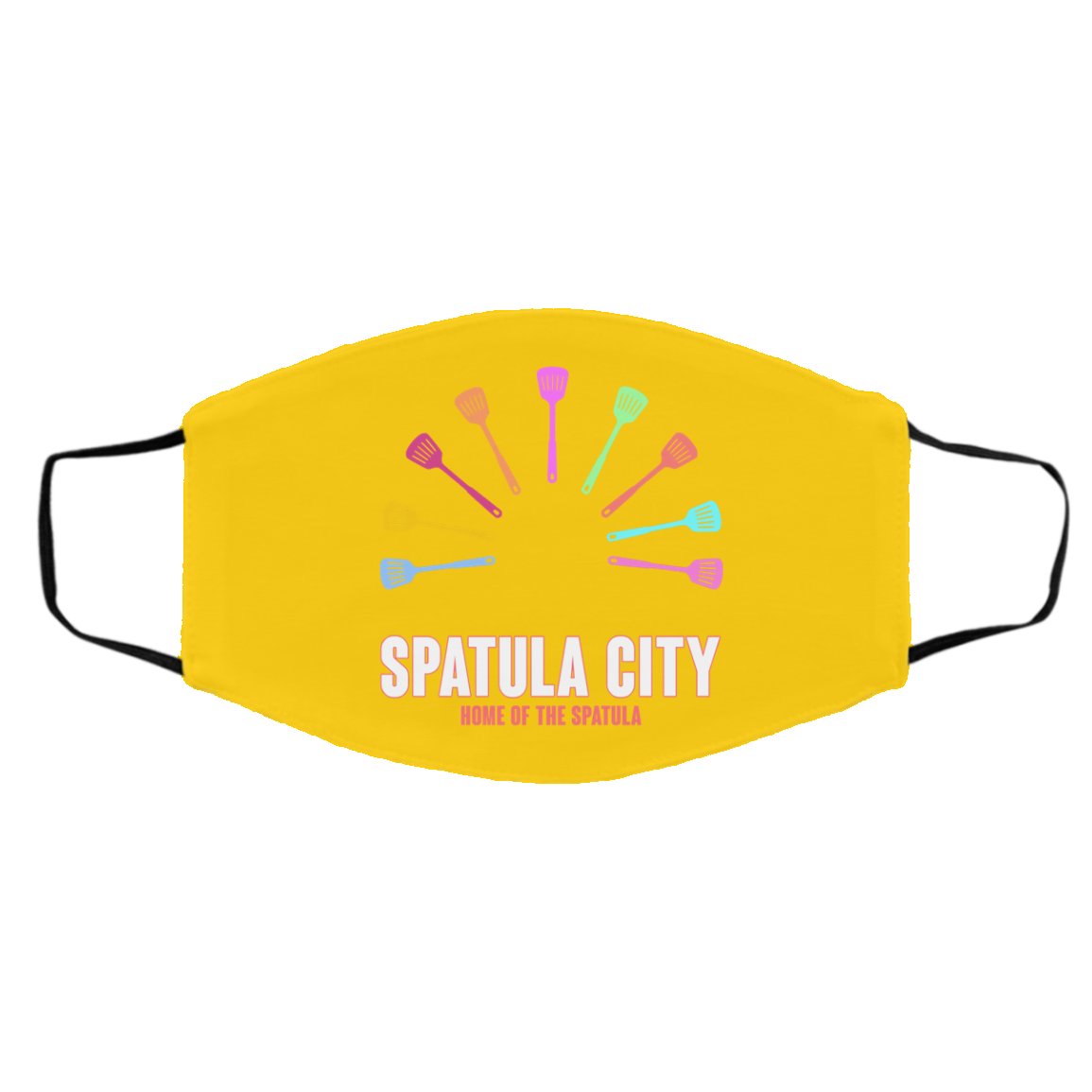 Spatula City Home Of The Spatula Face Mask