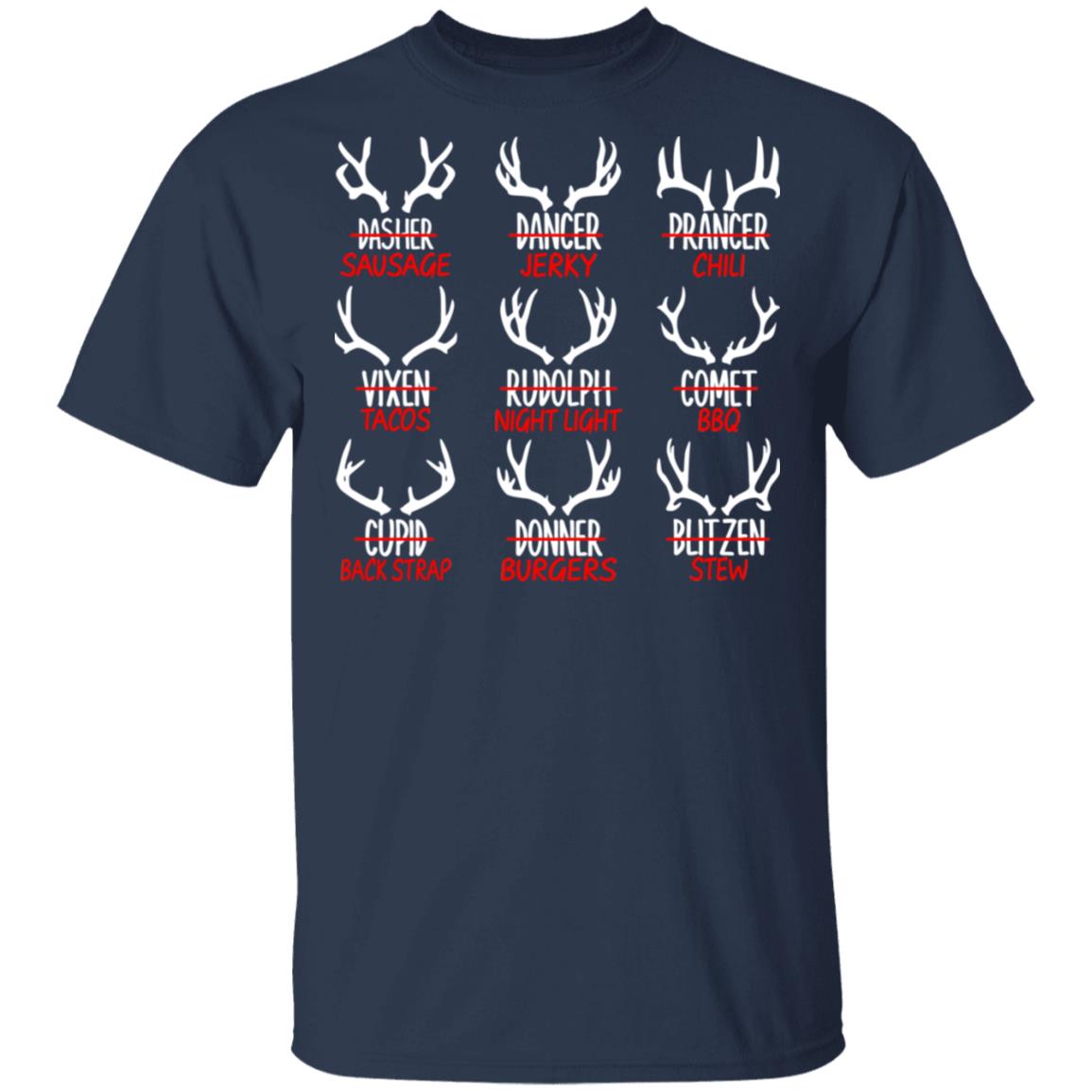 Sleigh My Name Christmas Sweater Sausage Jerky Chili Shirt, Hoodie, Tank