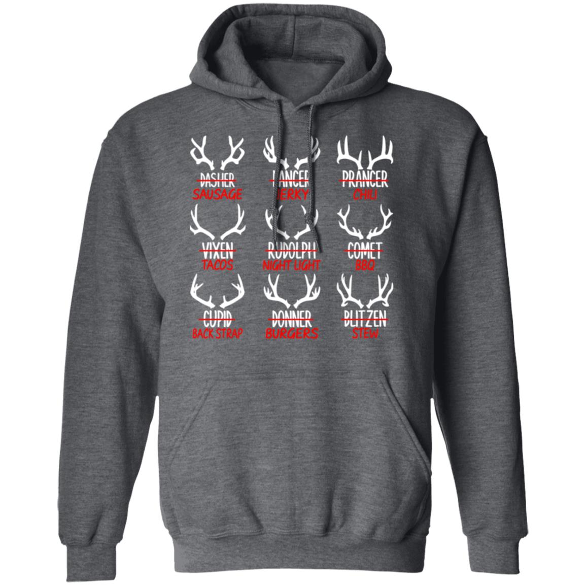 Sleigh My Name Christmas Sweater Sausage Jerky Chili Shirt, Hoodie, Tank