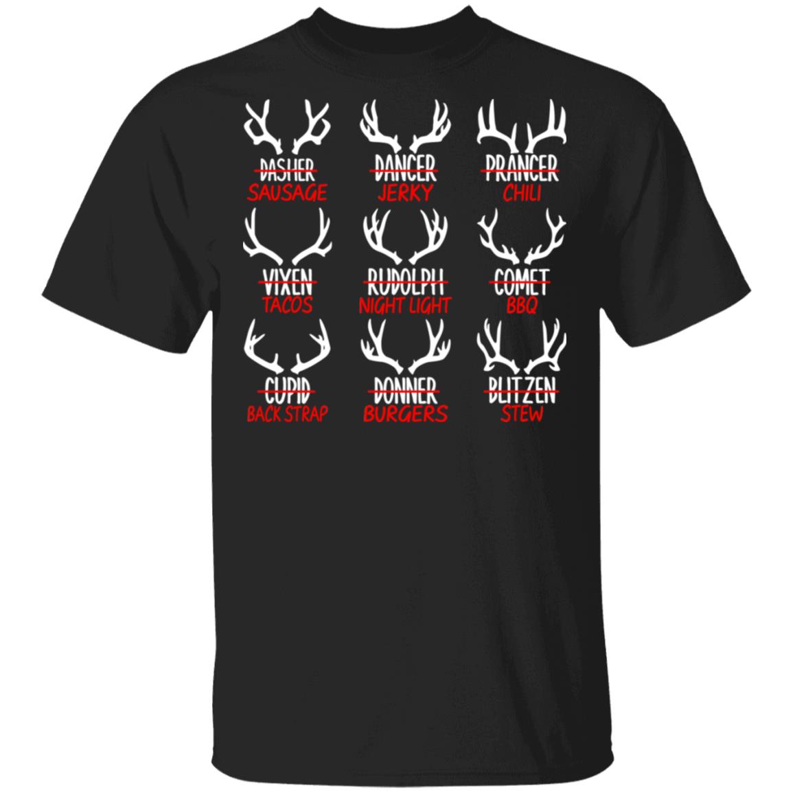 Sleigh My Name Christmas Sweater Sausage Jerky Chili Shirt, Hoodie, Tank