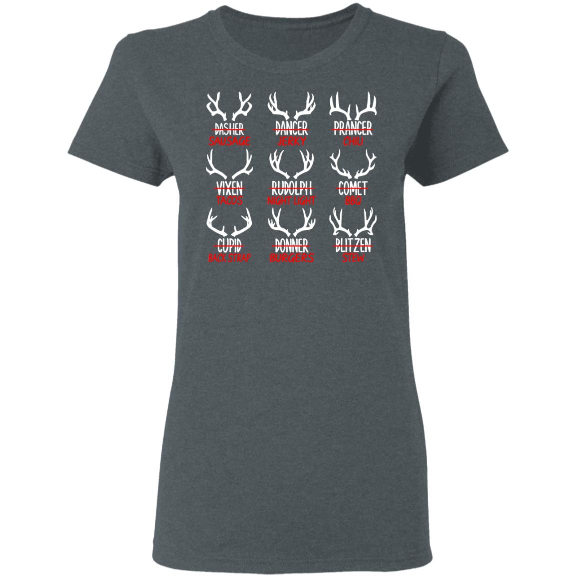 Sleigh My Name Christmas Sweater Sausage Jerky Chili Shirt, Hoodie, Tank